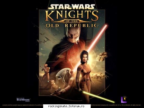 aici puteti baga voastre in jocuri cu tema la kotor, empire at war pana la jedi knight, lego sw sau